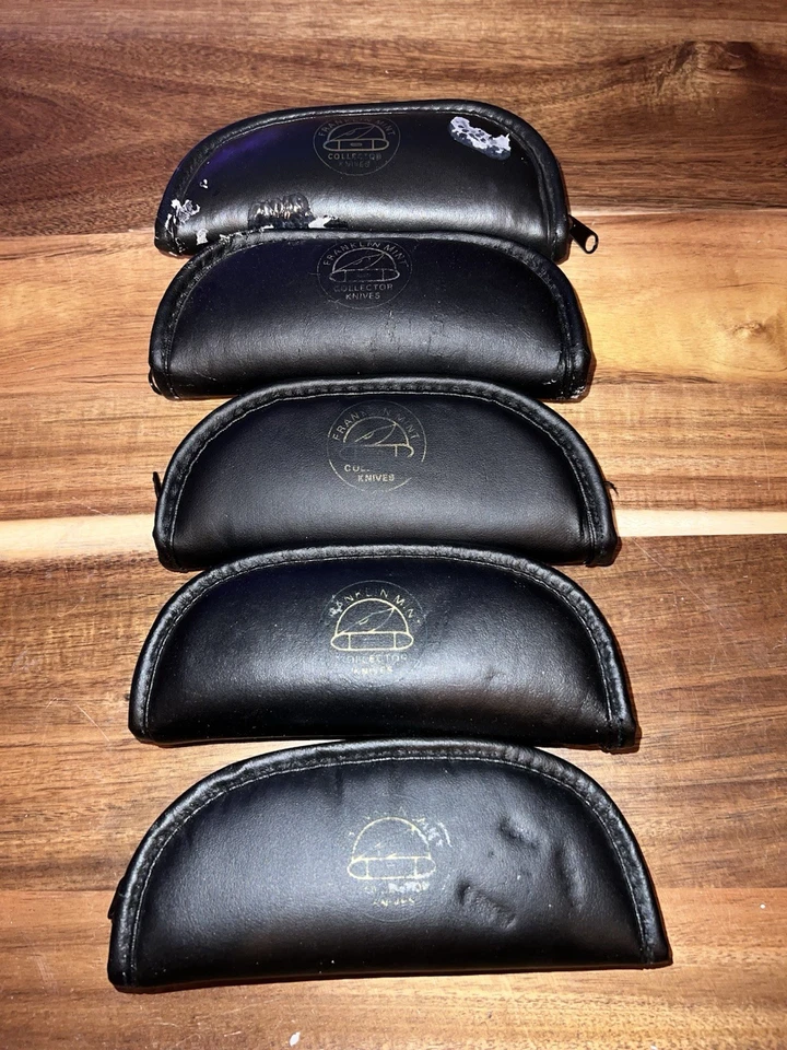 franklin mint corvette knives custom framed set of 5 RARE!! - Image 3 of 4