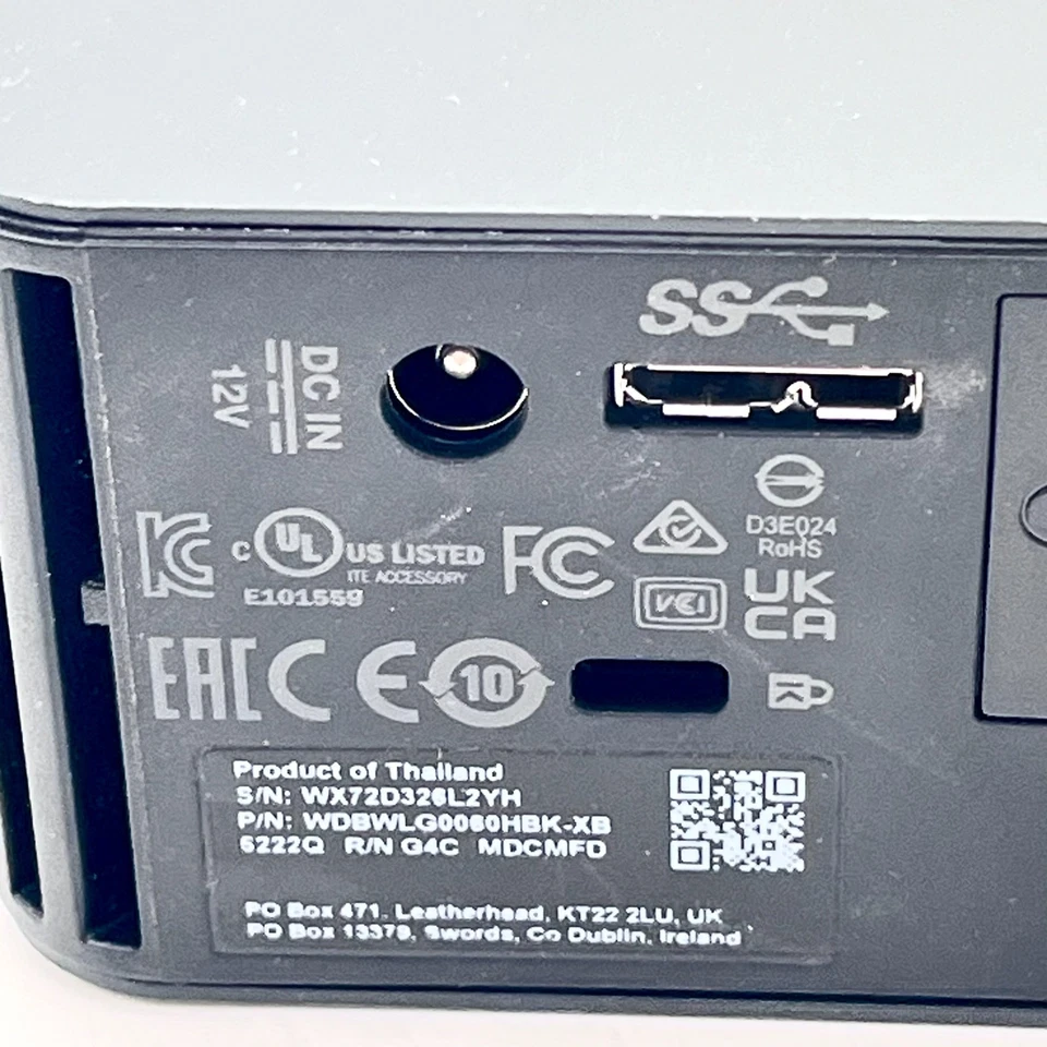 Western Digital Elements WDBWLG0060HBK-NESN 6 TB, External, 5400 RPM, 3.5 inch - Image 4 of 4