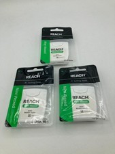 Reach Mint Waxed Dental Floss - 55 yard each pack of 3