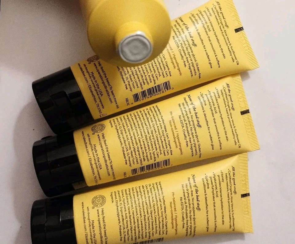 Loción hidratante para manos y cuerpo The Naked Bee NAG CHAMPA - NUEVA 2,25 oz 4 piezas Foto 4 de 4