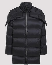 Piumino originale Moncler X Rick Owens Hooded Cyclopic Coat taglia 3 nuovo