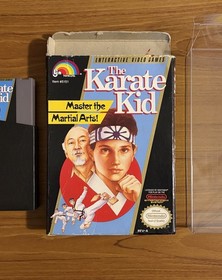 The Karate Kid - Nintendo NES - Complete with Box & Manual