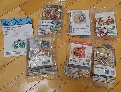 Lowe's DIY Builder Bundle  SEPT 2025 - FEB 2026 - 6 Kits & Jr. Builder Patch! 
