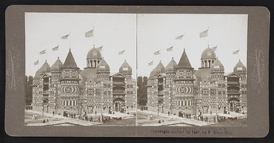 Photo:Mitchell South Dakota Corn Palace 1907 Stereograph