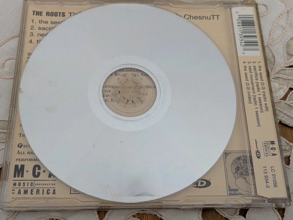 The Roots featuring Cody Chesnutt The Seed (2.0) 2003 Hip Hop Enhanced Maxi Sing - Bild 4 von 4