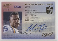 2017 Panini Prestige NFL Passport Ink 2/25 Malachi Dupre #14 Auto 6ks