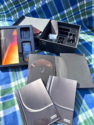 Nokia 8800 Sirocco Edition Schwarz Selten Vintage Handy Verpackt Zubehör Funktioniert