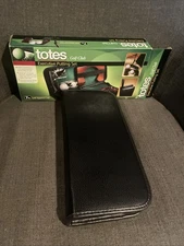 Indoor Executive Golf Putter Set Travel Kit Zip Case 2 Balls Wooden Put Cup NEW