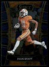 2023 Panini Select Draft Picks #8 Jalin Hyatt Blue Retail