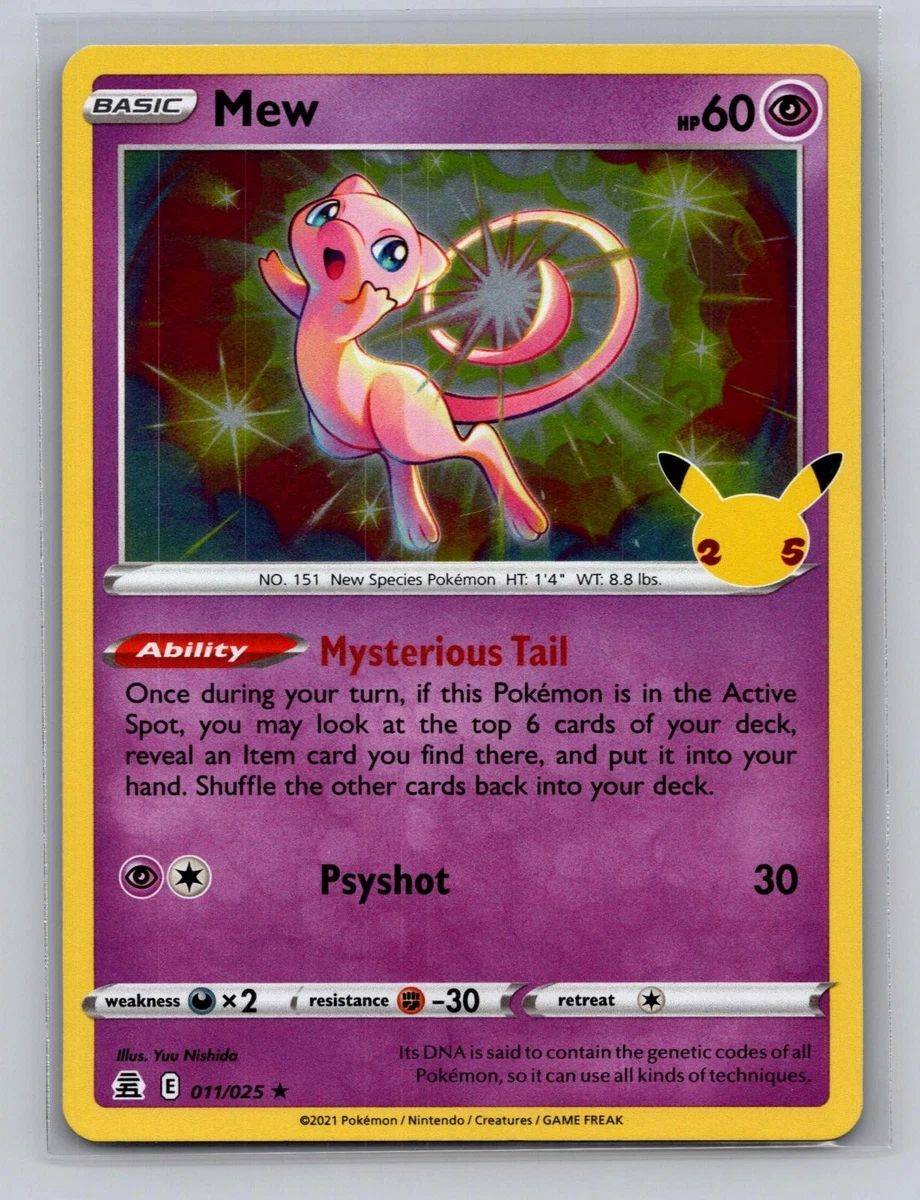 25+ Mew 011/025 Celebrations for sale | Updated Oct 2026