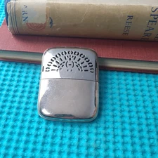 Vintage 4" Pocket Hand Warmer Hunting Camping