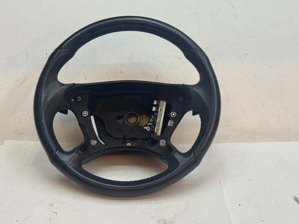 Volante Mercedes W211 E350 E550 2007-2009 con palancas de cambio negro Foto 2 de 4