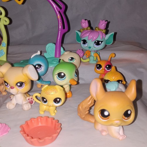 BASSET HOUND DOG #312 - Authentic Littlest Pet Shop 25 Hasbro bundle Lot of LPS - Picture 6 of 17