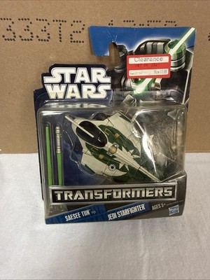 2011 Transformers Star Wars Saesee Tiin Jedi Starfighter New Sealed By Hasbro