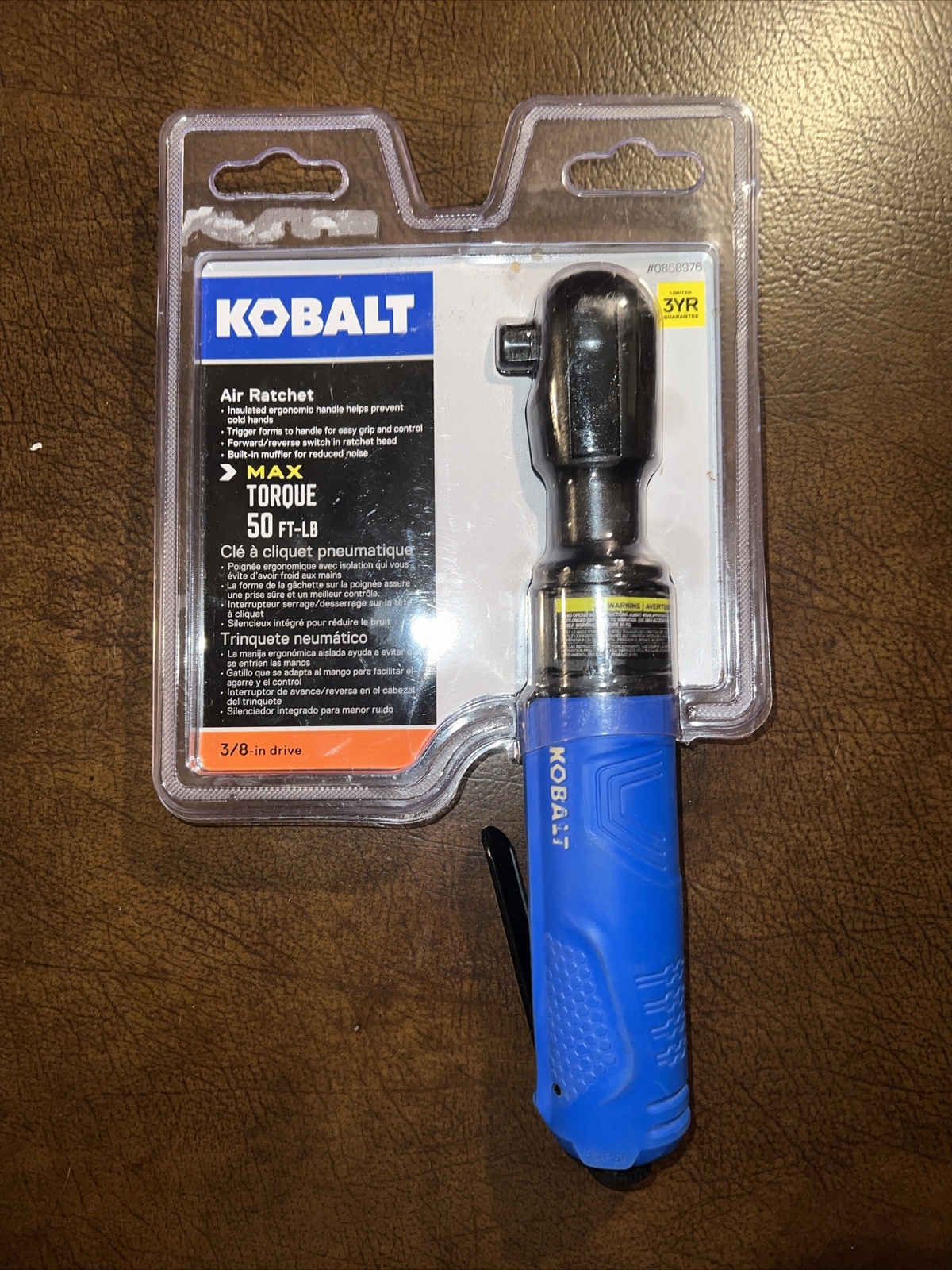 Brand New Kobalt 3/8 Inch Air Ratchet Wrench, Model SGYAIR224 eBay