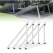 PFCTART 45 inch Adjustable Solar Panel Tilt Mounting Rack Bracket (2 Set) RV