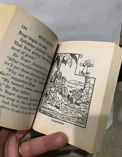 BIG LITTLE BOOK BUGS BUNNY THE LAST CRUSADER WITH FLIP IT - Picture 5 of 5