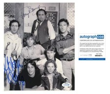 Danny DeVito, Tony Danza & Judd Hirsch "Taxi" AUTOGRAPHS Signed 8x10 Photo ACOA