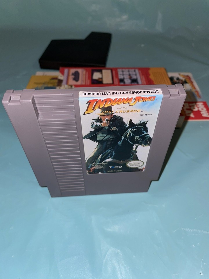NES Indiana Jones and the last Crusade Taito CIB Complete VERY NICE eBay