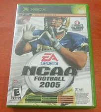 NCAA Football 2005 / Top Spin Combo Microsoft XBOX EA Sports Electronic Arts