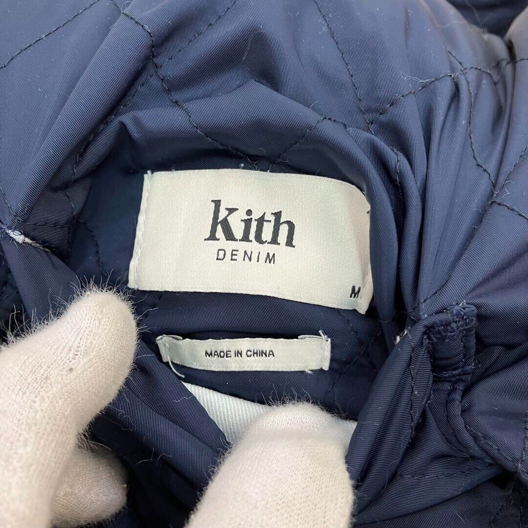 KITH Ellis Denim Floral Embroidery Denim Jacket Men's KITH Ellis Denim Floral Embroidery Denim Jacket Men's