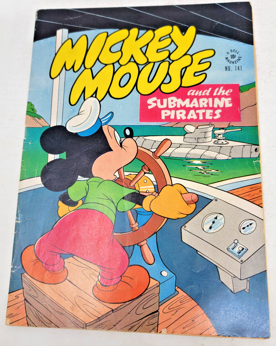 FOUR COLOR COMICS #141 MICKEY MOUSE HARVEY EISENBERG COVER ART
