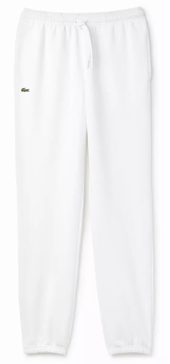 Lacoste white top track pants