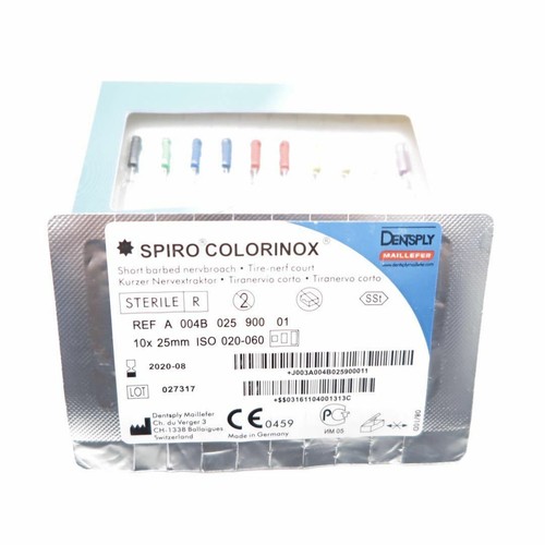 Dentsply barbed broaches 3 pack of 10 All sizes Swiss Made eBay