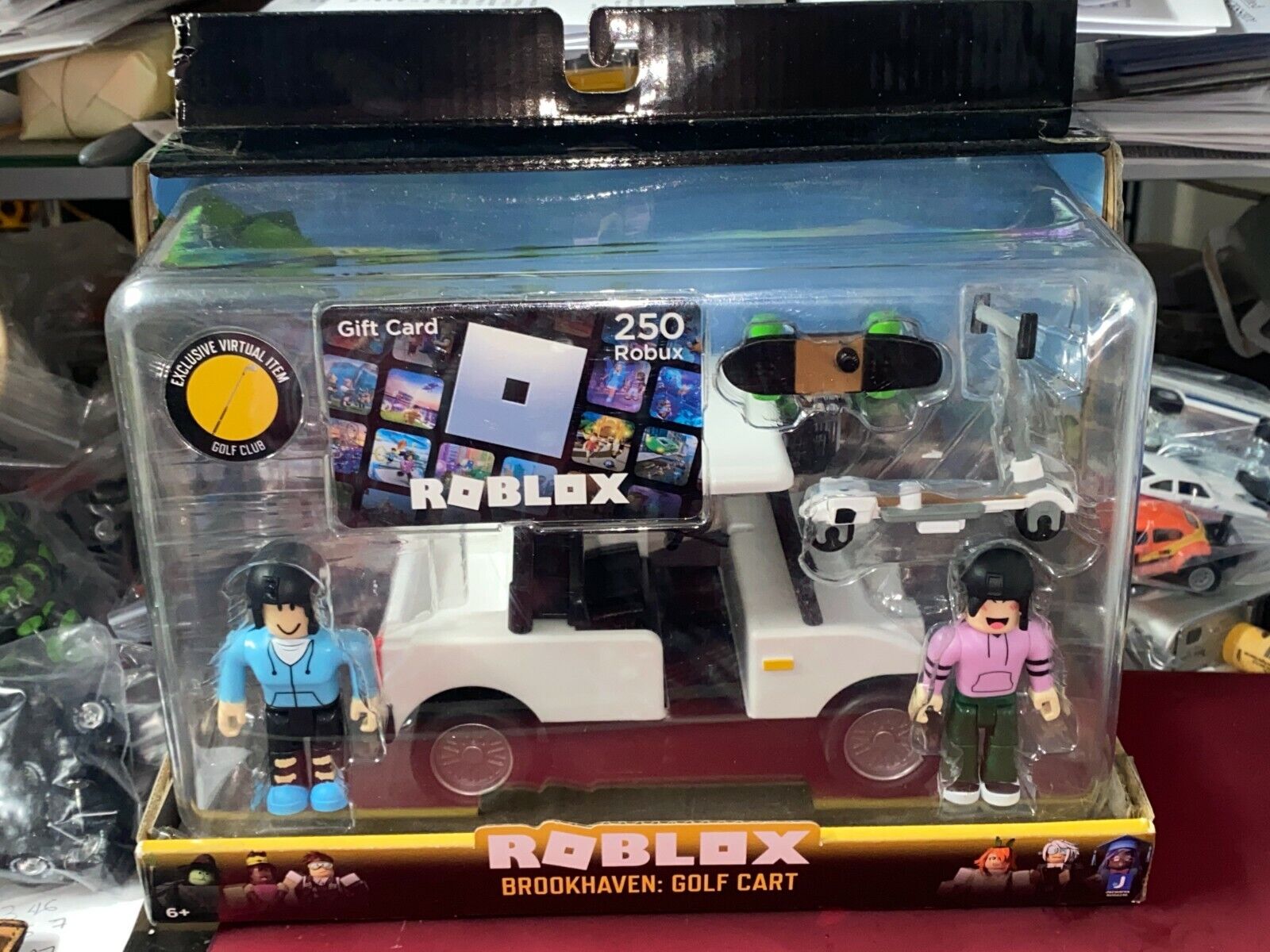 Roblox Pack Brookhaven: Golf Cart Toy Partner ROG0239 - Juguetilandia