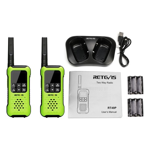 Retevis RT49P Waterproof Walkie Talkies FRS IP67 VOX NOAA for Outdoor/Camping - Zdjęcie 10 z 10