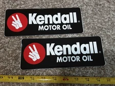 Lot of 2 Kendall Motor Oil Don Garlits GT1 Racing Decals Stickers Outlaw NHRA 