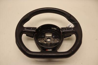 2013-2017 AUDI S5 DRIVER STEERING WHEEL MULTIFUNCTION W/ SHIFT PADDLES OEM