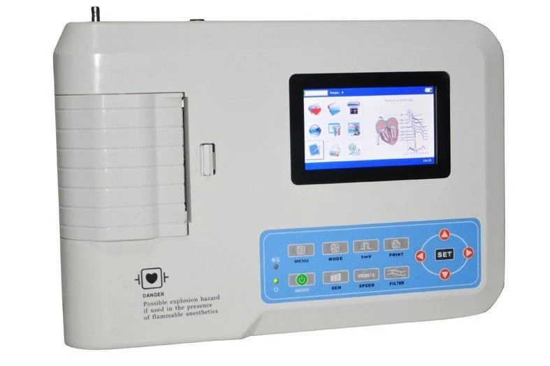 CONTEC ECG300G Digital 3 Channel 12 Lead EKG Machine thermal Printer NO PC SW - Image 3 of 4