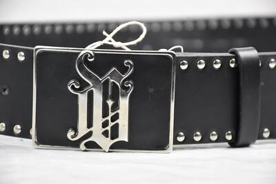 Vintage Gianni Versace Women's Leather Belt Sz 34/85 New Imperfect