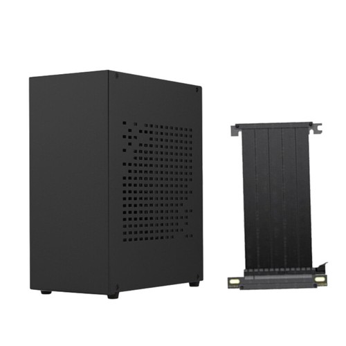 Aluminum HTPC Mini ITX Chassis Game Computer Case Support Graphics Card RTX2070 - Photo 11/11