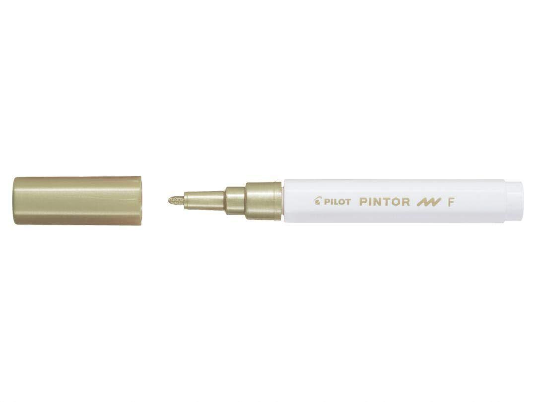 Pilot Pintor Marker Bullet Tip Fine Line Gold