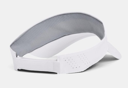 Under Armour Men's UA Launch Visor 1383479-100 White OSFM - Picture 2 of 3
