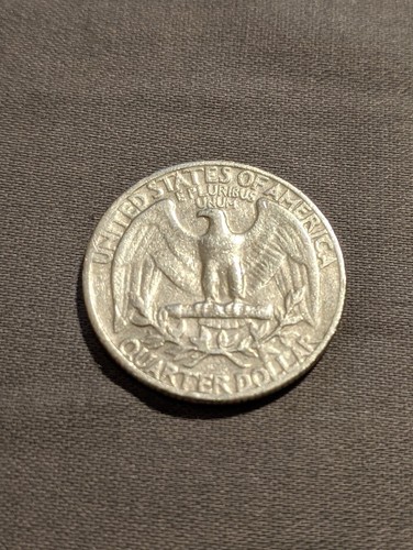 1967 Liberty Washington Quarter Dollar US Collectors Coin No Mint Mark VERY RARE - Picture 2 of 2
