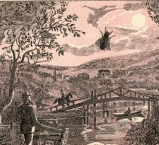 1880s Hidden Pictures Card Dr. E.C. Abbey Book & Great Specific Quack Med. P224