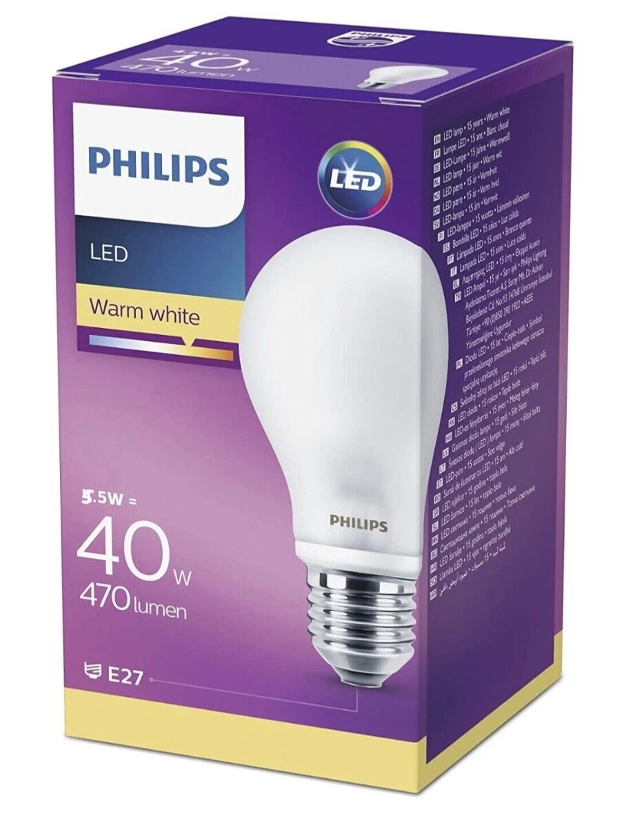 Philips CorePro LEDbulb 7,5W-60W E27 4000K Dépolie