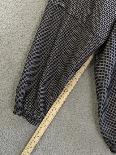 Chaqueta de Correr Adidas Hombre Talla 2X 3M Cortavientos Negra con Cuadros 3M, Raro Encontrar - Imagen 7 de 16