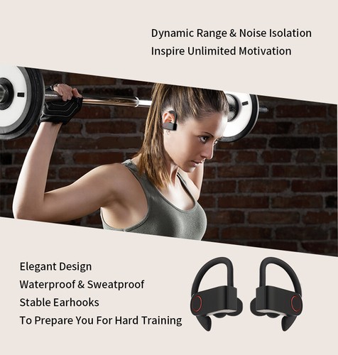 Workout Earphones Comfortable and Doesn't Fall Off - Picture 2 of 5