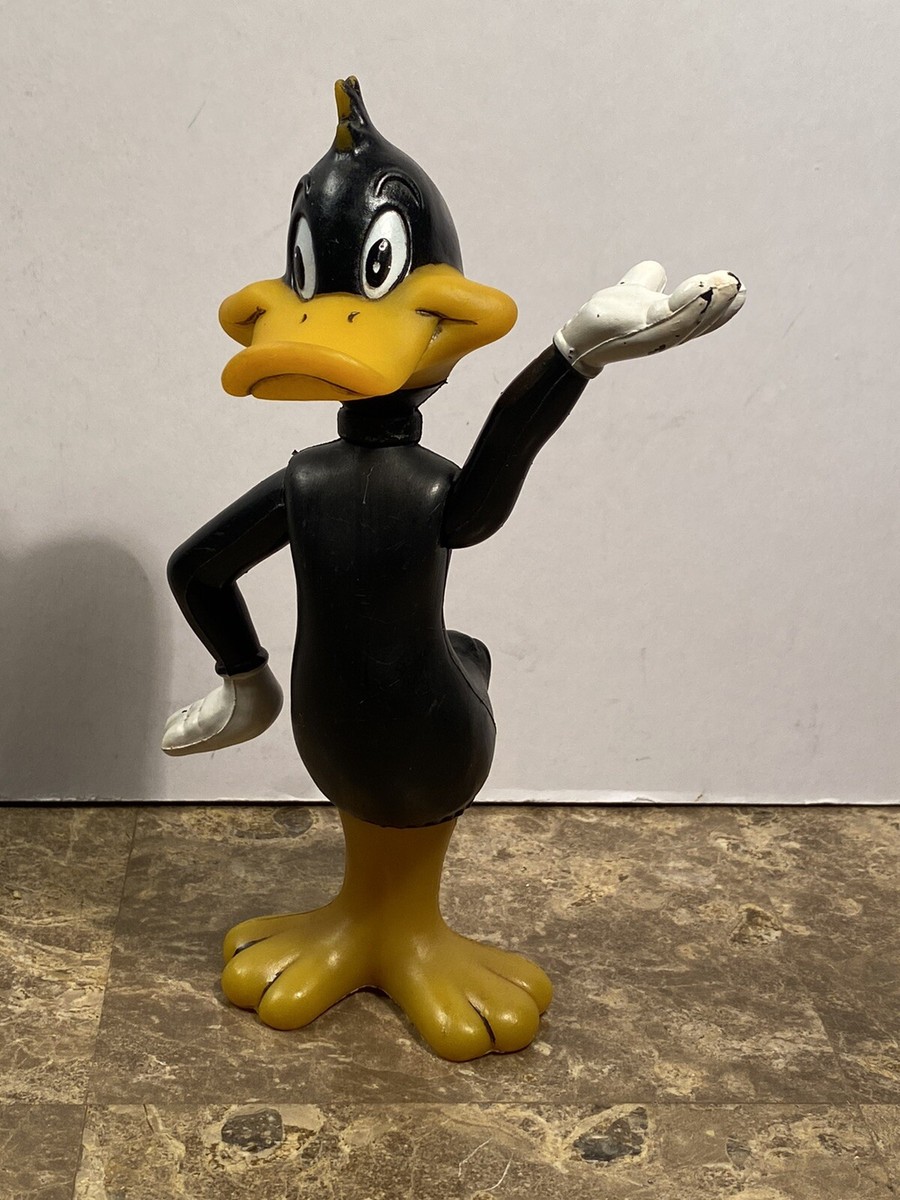 ワーナーブラザーズ DAKIN社製 レア ソフビ ビンテージ 1970 Vintage Dakin Daffy Duck Toy 7.5