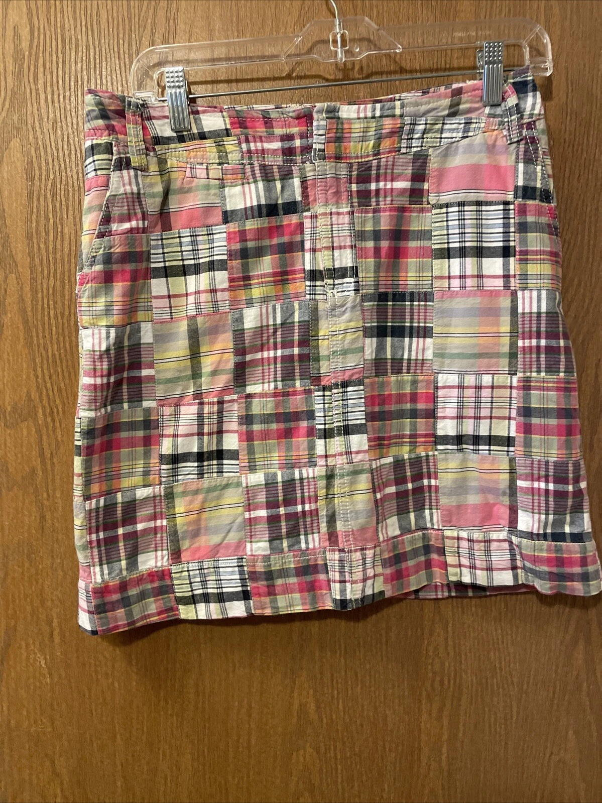Merona Skirt Sz 4 Short Multi Color Waist 30” Hip 36” Hem 40 Length 17 1/2 Cute