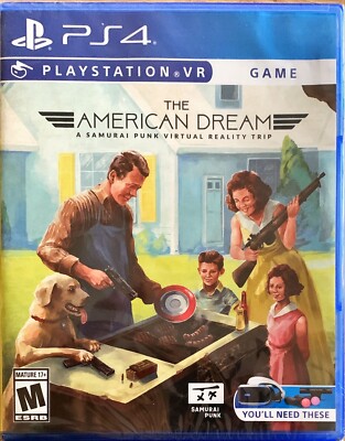 The American Dream PS 4 VR LRG Playstation 4 NEU Samurai Punk Virtual Reality