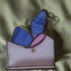 Mother of Pearl butterfly business card holder handmade in Mexico  — photo 5