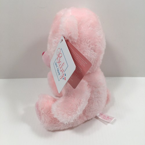 Pipp The Bear And Friends Baby Box Shop Pink Teddy Bear Plush 7” Stuffed w/Tags - Picture 3 of 13
