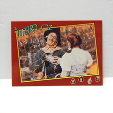 Wizard Of OZ Card 34 Scarecrow Dorothy