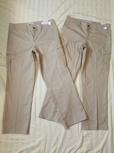 NEW! 2 Lot Dickies Khaki Mid Rise 