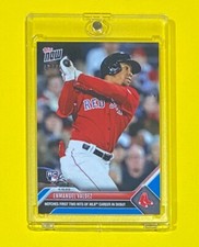 2023 MLB Topps Now Enmanuel Valdez Rookie BLUE PARALLEL /49 SSP Red Sox #153 RC